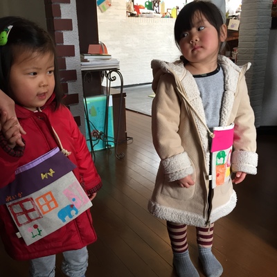 Little3月★動物ぺったんおうちポシェット（1歳〜低学年）