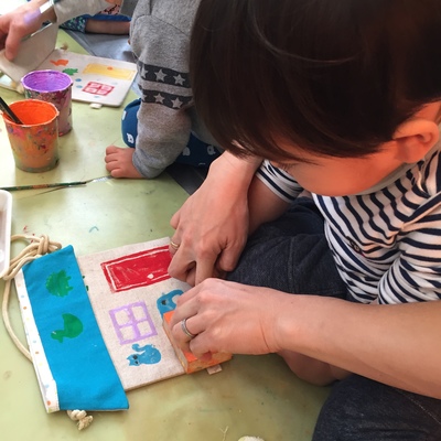 Little3月★動物ぺったんおうちポシェット（1歳〜低学年）