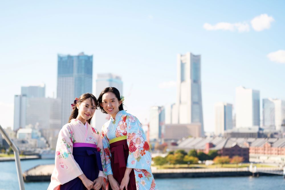 袴１日レンタル着付け（観光）／Hakama Rental and Dressing