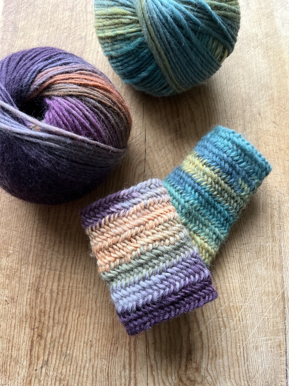 マツバラヒロコ「ノールビンドニングのリストウォーマー」