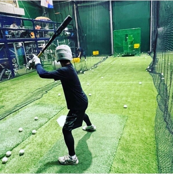 回数券予約　バッティングエリア（1レーン）＋ピッチングマシン（1台） 1回50分