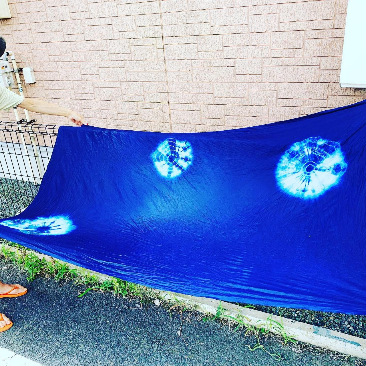 世界にひとつだけのアート！ 藍染めワークショップ