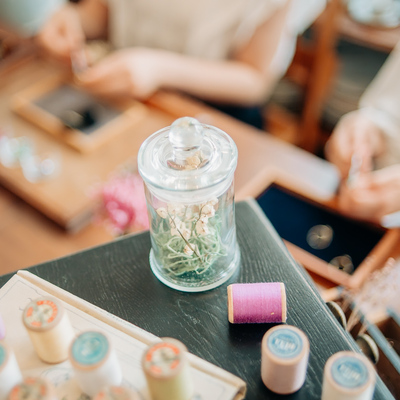 【横浜店】ブレスレット ワークショップ「ヴィンテージパーツのブレスレット作り」