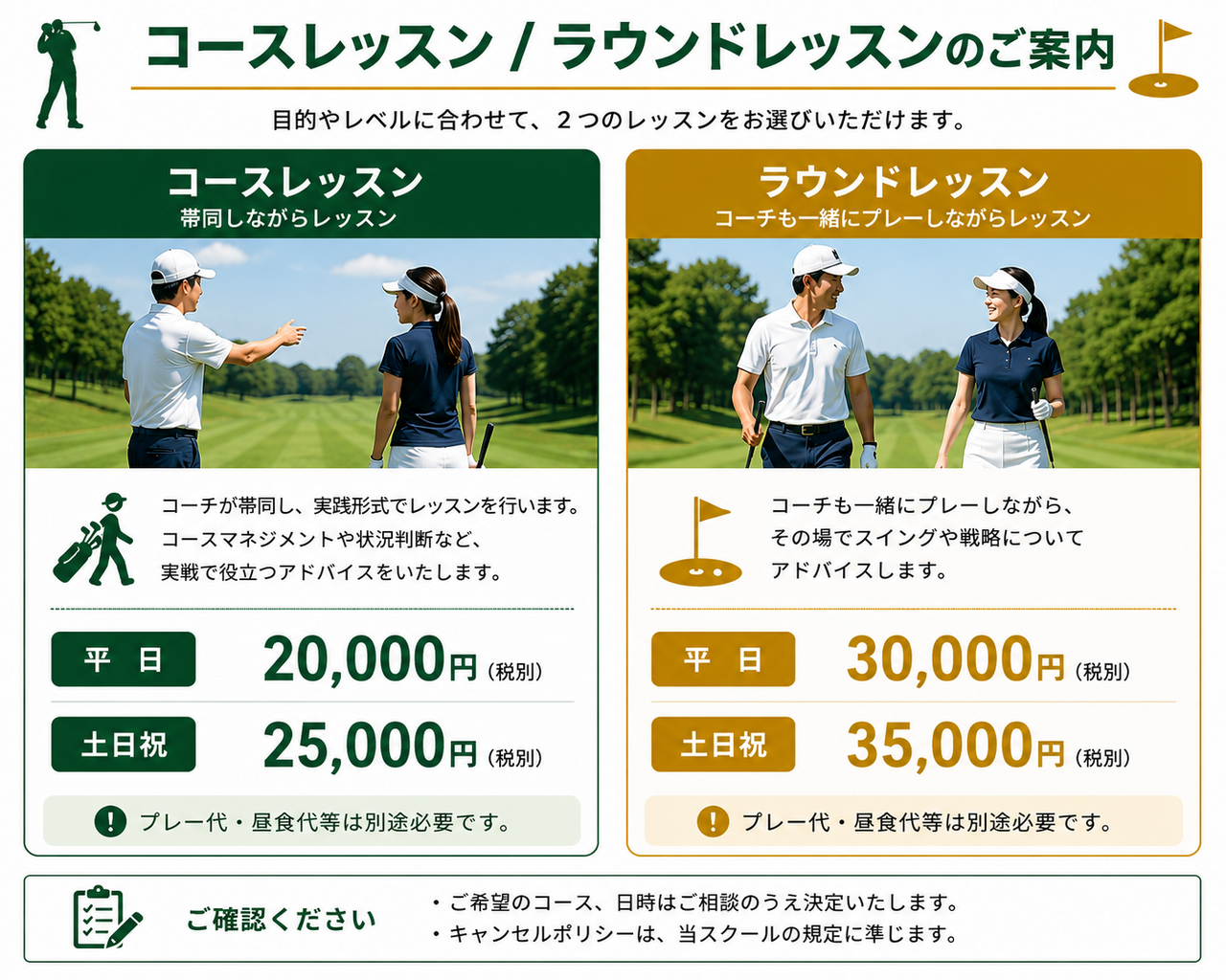 ラウンドレッスン