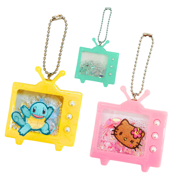 【SOCOLA南行徳店】レジンで作る シャカシャカTVキーホルダー