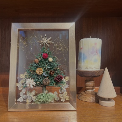 【Keitto Asua】追加開催決定！自然の恵みを使った木の実のクリスマスフレームづくり