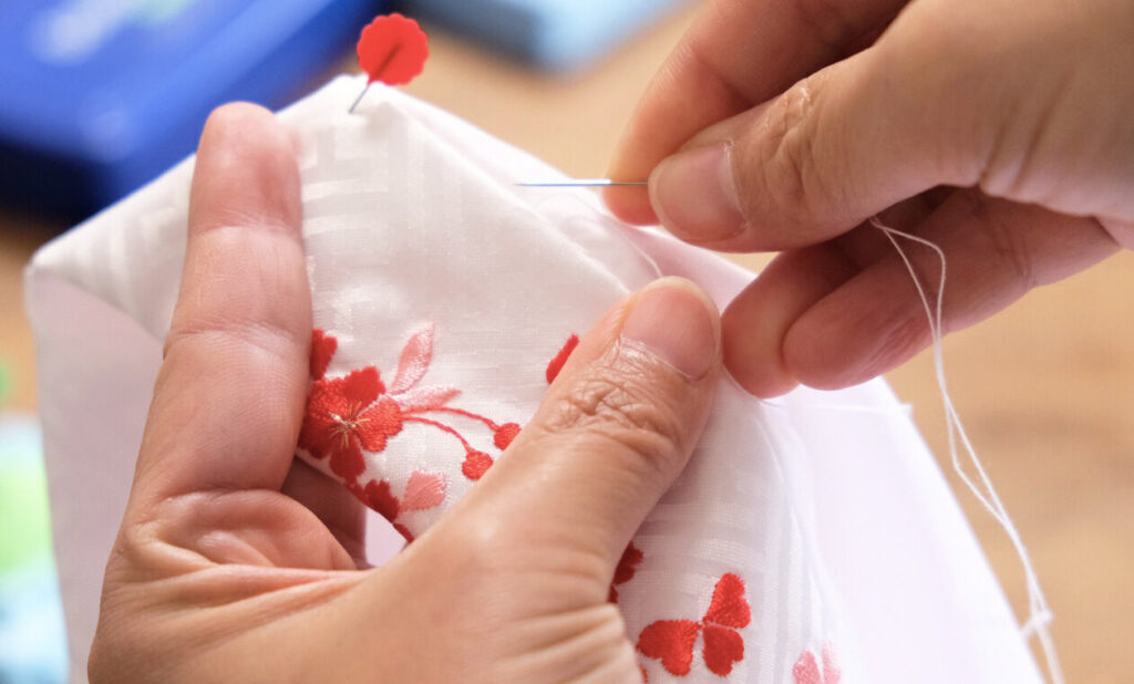 和裁講師が教える本格！半衿付けレッスン