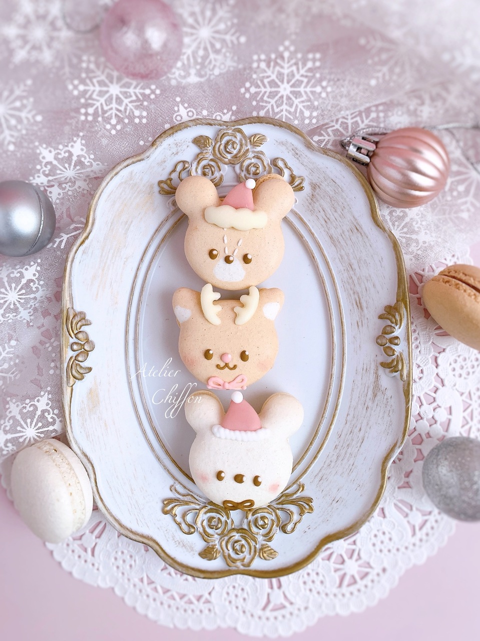 クリスマスマカロン単発レッスン＜緑橋教室＞