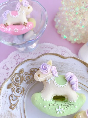 ユニコーン＆木馬マカロン単発レッスン＜緑橋教室＞