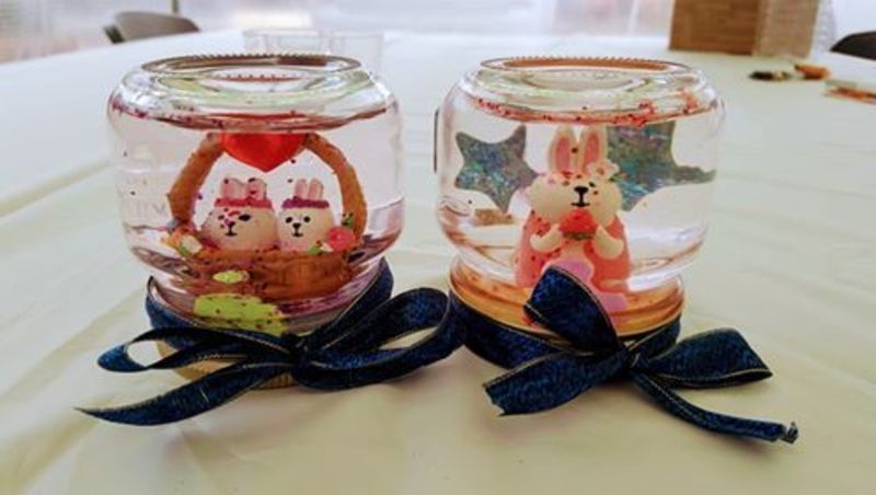 【足立区西新井】③ウサギのスノードーム作り｜2021年3月21日(日)