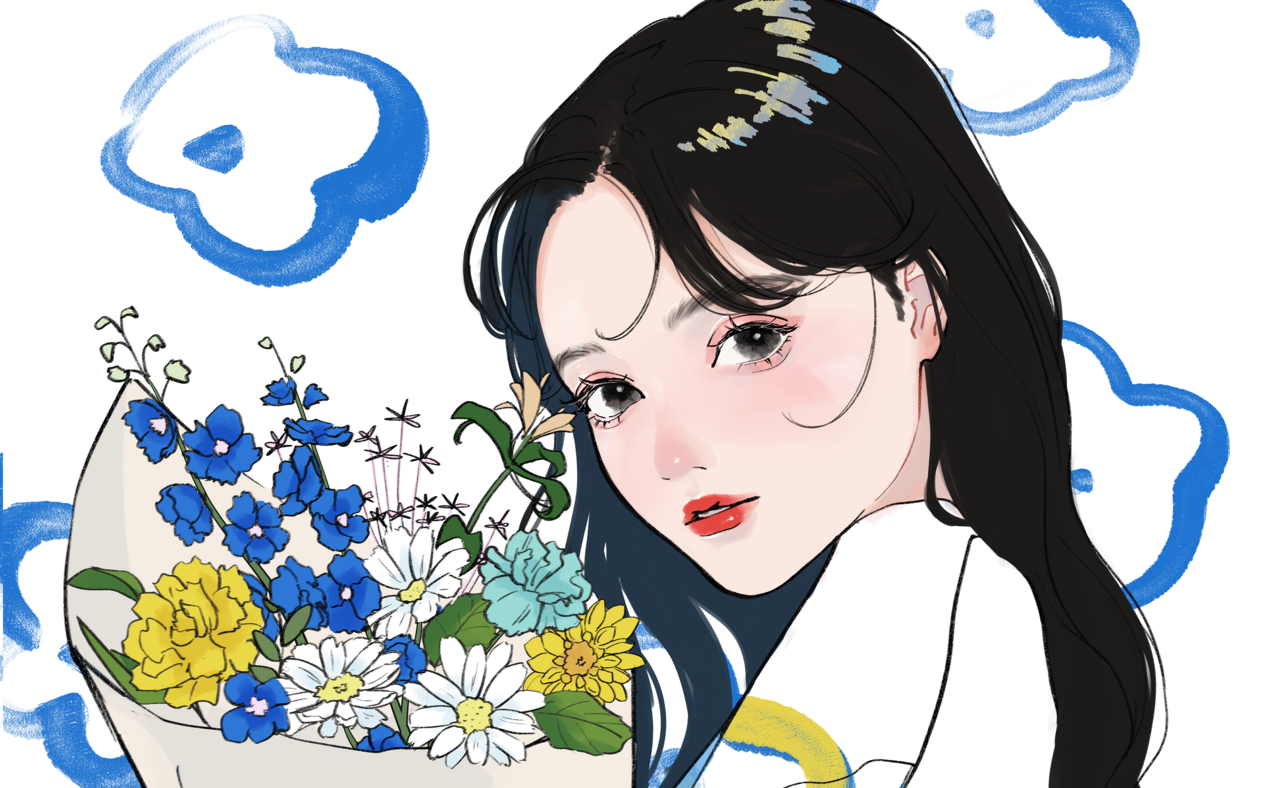 似顔絵イベント予約 --千草やえ--