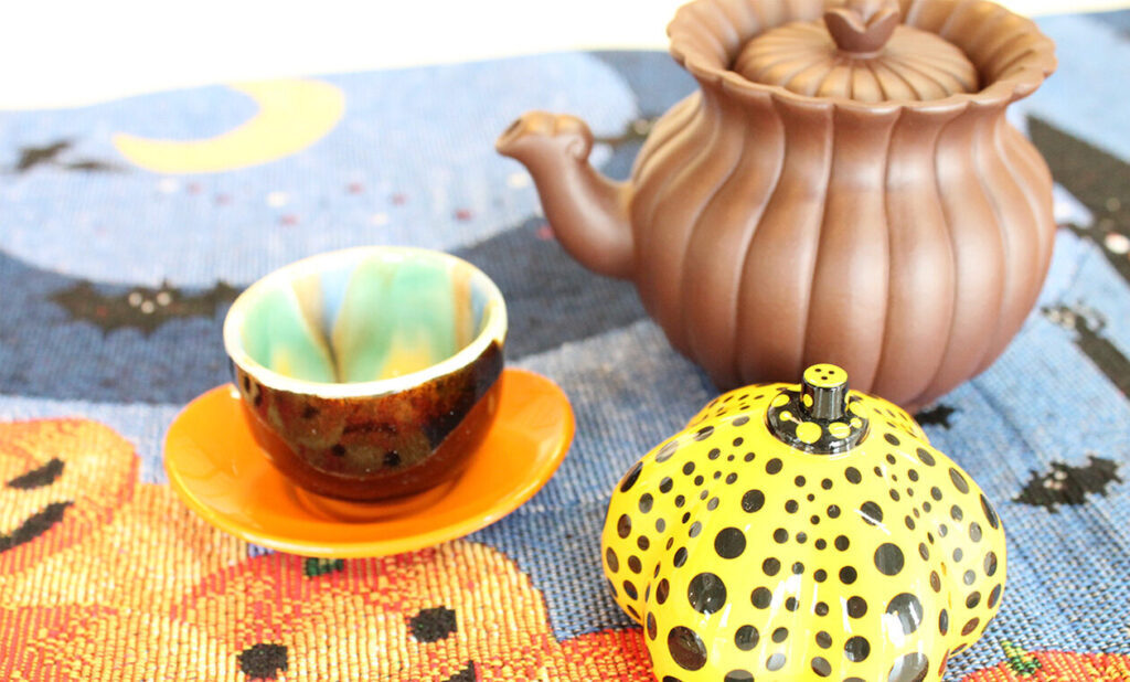  🔸日本橋🔸日本茶とテーブルコーディネート(日本茶で楽しむ、ハロウィンと秋の収穫祭)