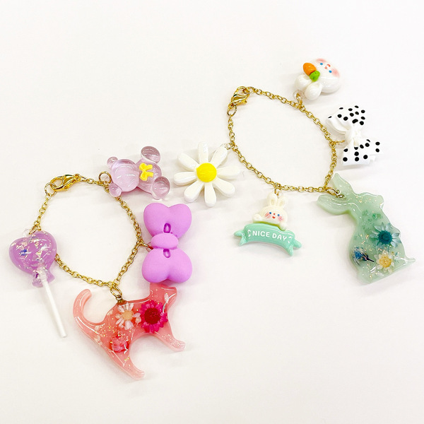 コロワ甲子園店】アニマルレジンチャーム