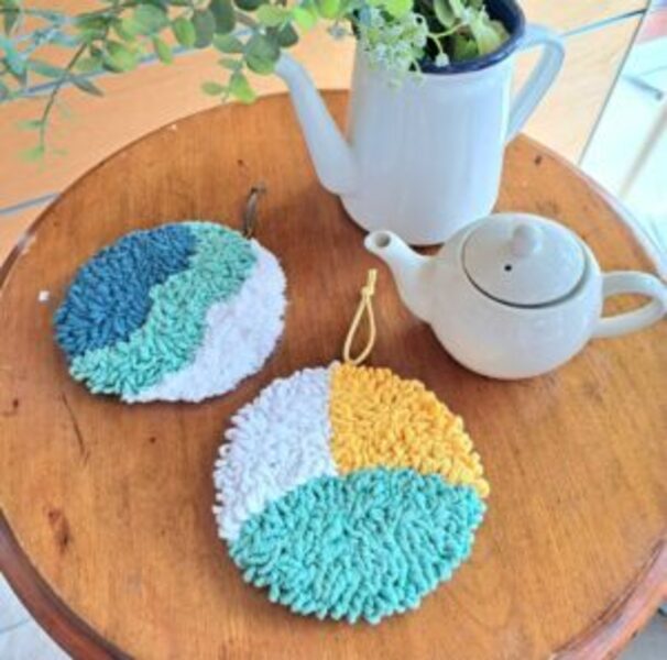 【Keitto Oppi】初めてのパンチニードル♪ミニマットづくり