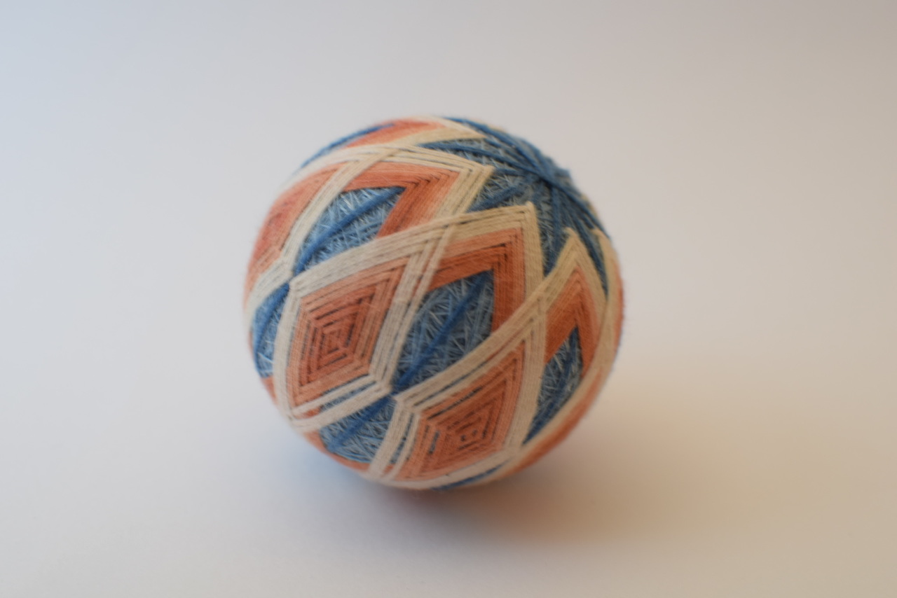 【仙台・藤崎百貨店/手芸マルシェ】菱繋ぎの手まり（3/12 pm 開催）