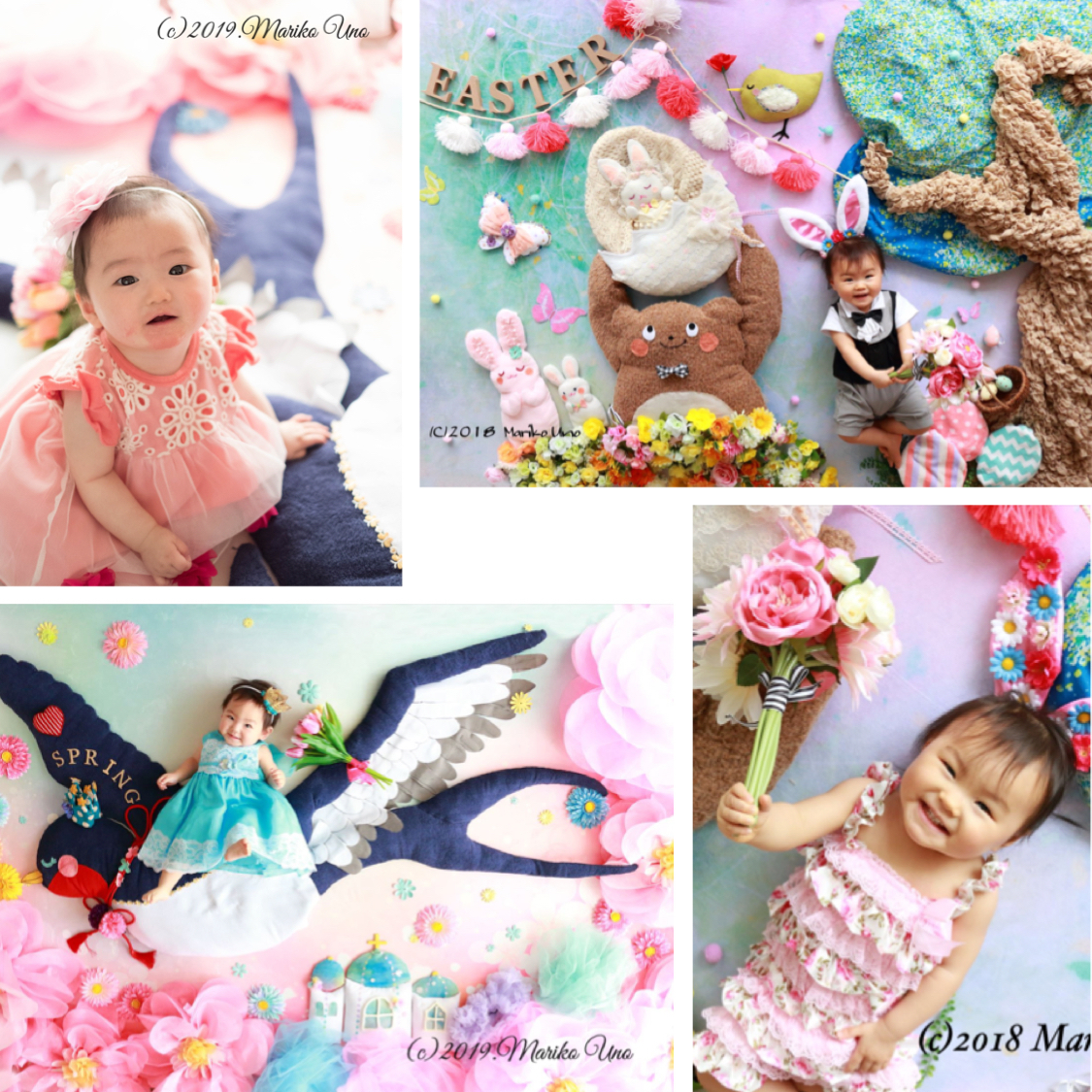 3/21(土)3/25(水)イースター&春風にのって おひるねアート撮影会のご案内