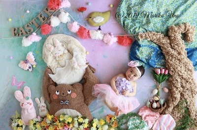 3/21(土)3/25(水)イースター&春風にのって　おひるねアート撮影会のご案内