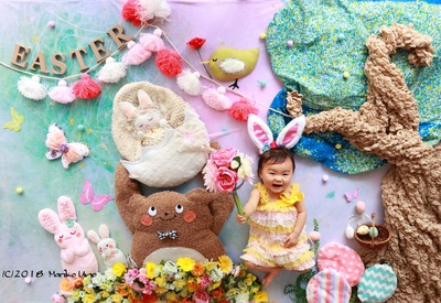 3/21(土)3/25(水)イースター&春風にのって　おひるねアート撮影会のご案内