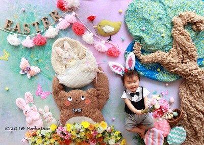 3/21(土)3/25(水)イースター&春風にのって　おひるねアート撮影会のご案内