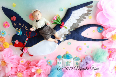 3/21(土)3/25(水)イースター&春風にのって　おひるねアート撮影会のご案内