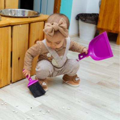 モンテッソーリ式幼児教育への関わり方👦＆子どもの暮らす力を育む大そうじの工夫🧹