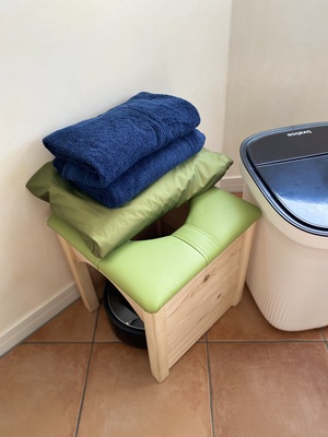 おかま直伝よもぎ蒸し　(90分　ハーブの読み取り付き）　