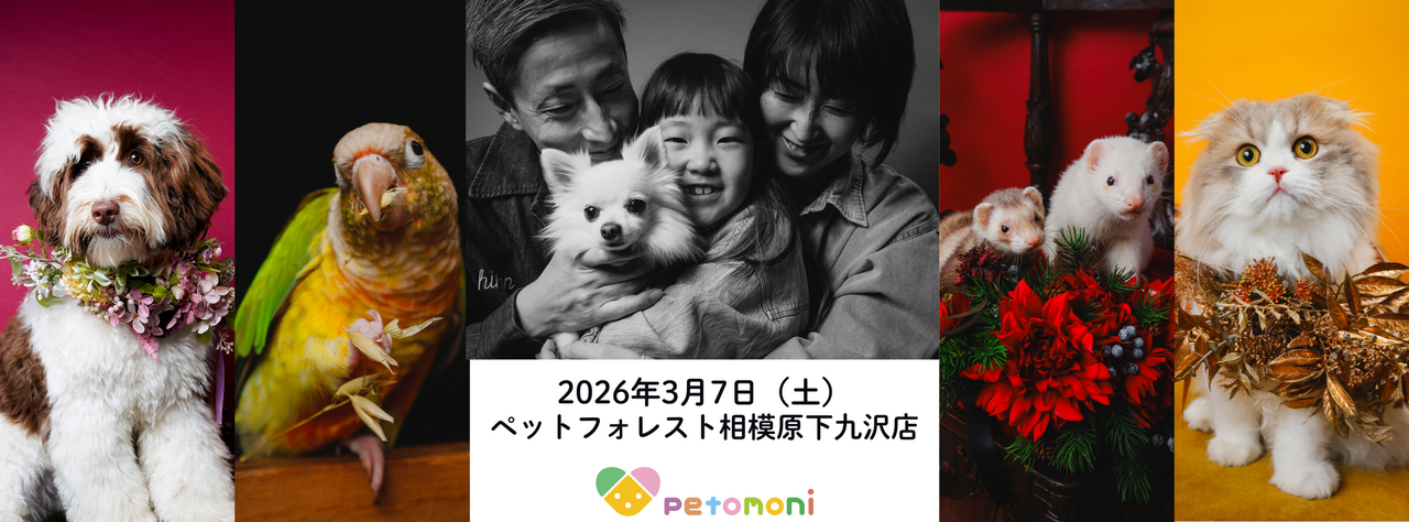 神奈川県【ペットフォレスト相模原下九沢店】2026年3月7日（土）