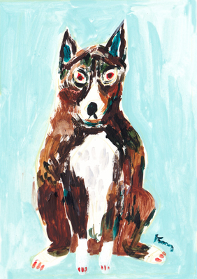 楓真知子個展「ペットさんの似顔絵とよかったら人間の似顔絵も描きます」似顔絵会 at 手紙舎 2nd STORY