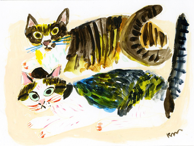 楓真知子個展「ペットさんの似顔絵とよかったら人間の似顔絵も描きます」似顔絵会 at 手紙舎 2nd STORY