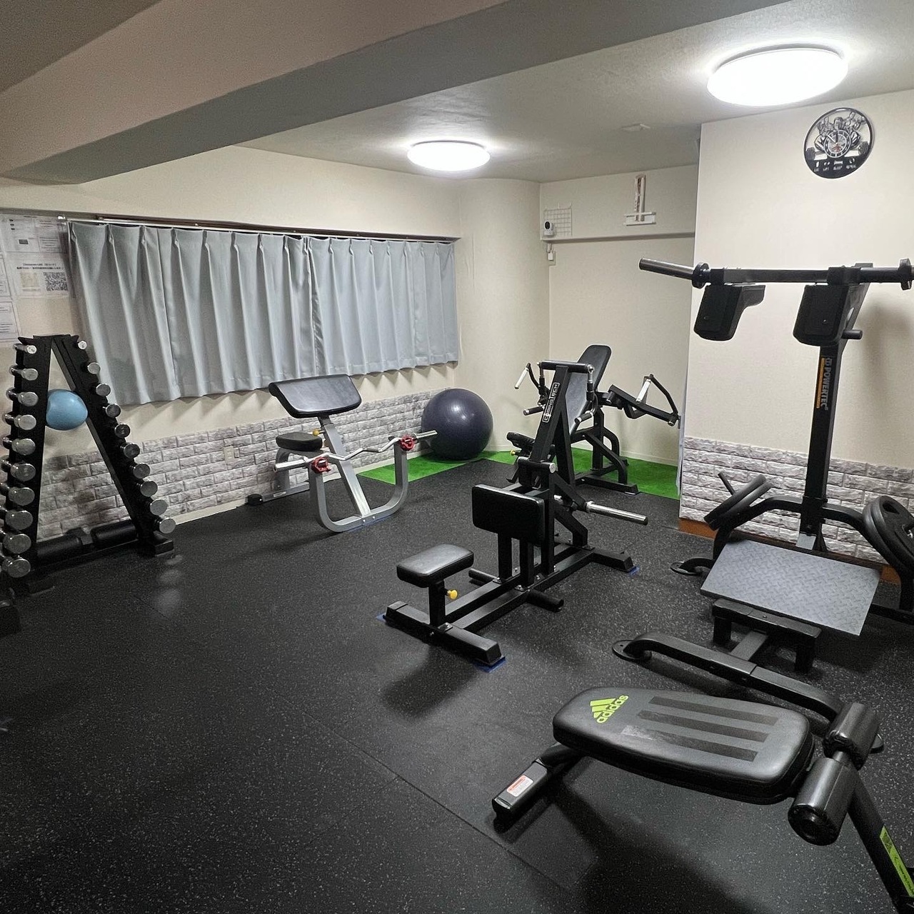 【ジムレンタル】予約ページ②(23時~翌9時まで)