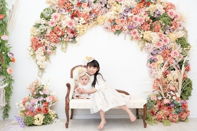 ミモザ&フラワー撮影☆柏市おうちスタジオ