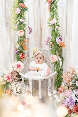 ミモザ&フラワー撮影☆柏市おうちスタジオ