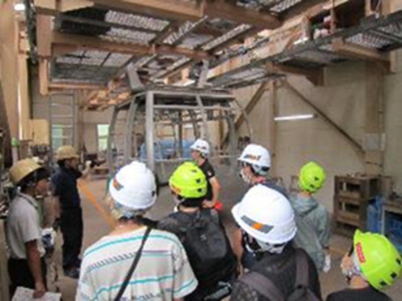 箱根登山ケーブルカー・箱根ロープウェイの仕組みの学習と、普段は入れないバックヤード見学等