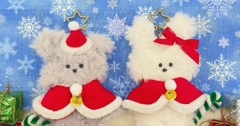 BTS クリスマスオーナメントキーホルダー　グク&バム BT21の可愛いクリスマスオーナメントが発売決定！！発売日・購入