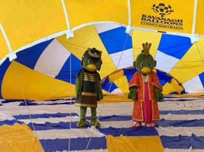 熱気球体験【高度25ｍ】