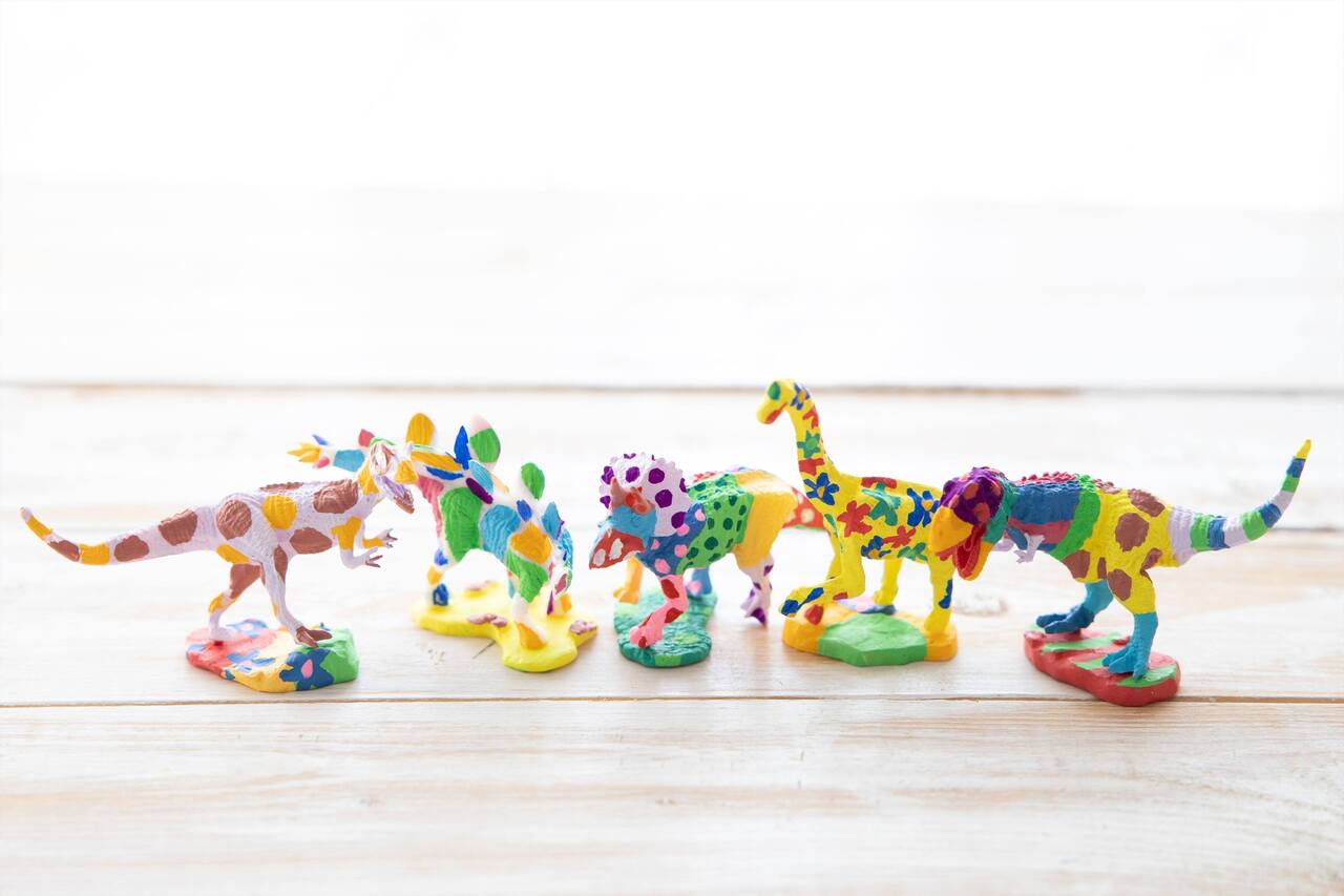 【杉並区浜田山】恐竜ワークショップフェア②カラフル恐竜絵付け体験｜2026年4月18日(土)