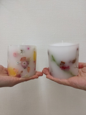 キャンドル作り体験　岩手県平泉観光の思い出に　初心者大歓迎·カップル·ファミリー·友達と