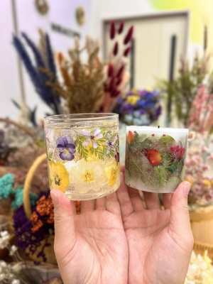 キャンドル作り体験　岩手県平泉観光の思い出に　初心者大歓迎·カップル·ファミリー·友達と