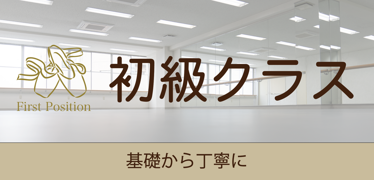 バレエ初級(90分)芹澤 創