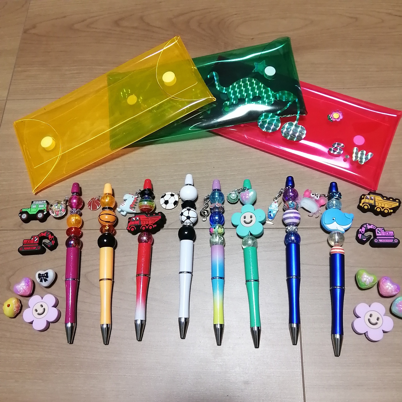 ビーズでデコるボールペン＆ペンケース作り