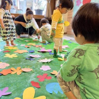 Angel★3/24・25 うさぎさんになって絵の具まみれ！春の宝探し！(1歳半～春休みは6歳ごろまでOK）