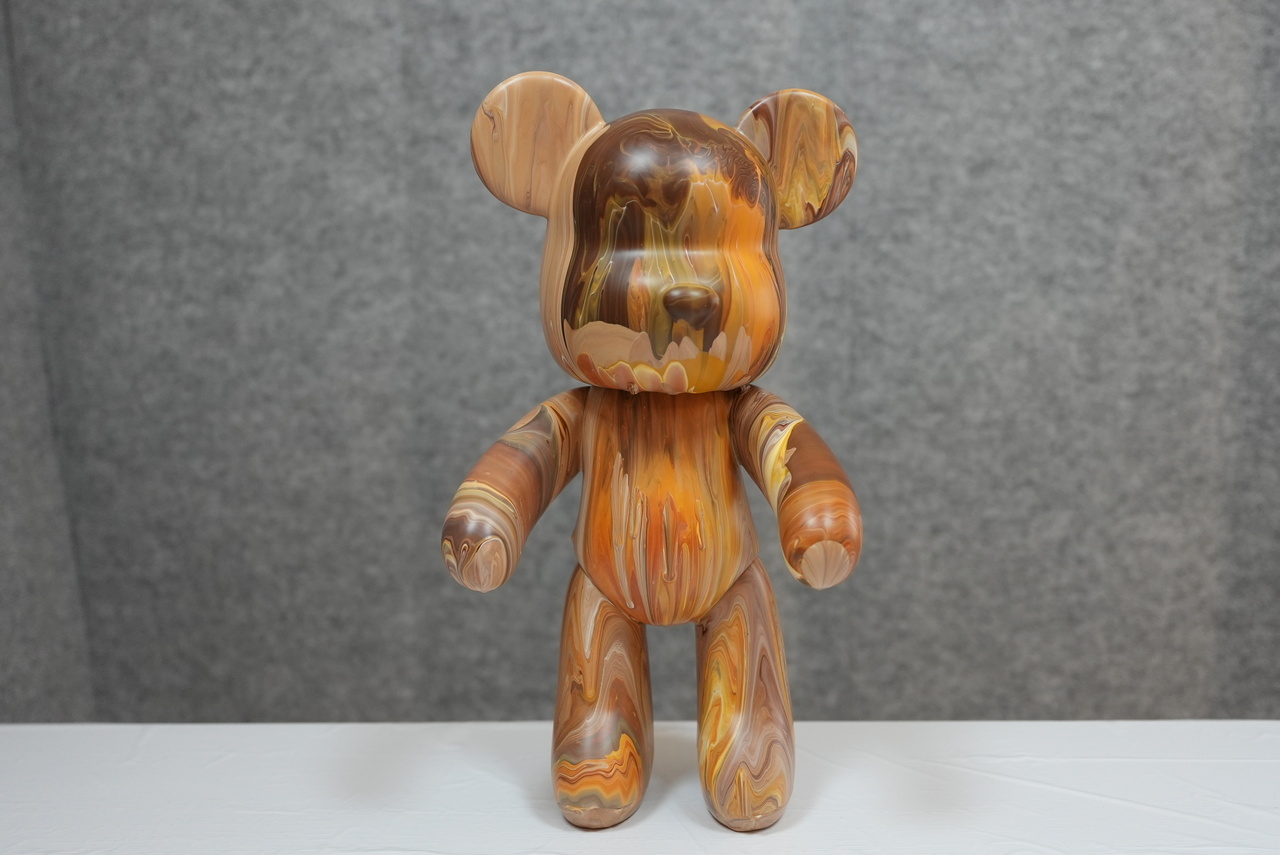 フィギュアアート18センチ【ワーク1体、障害者アーティスト作品1体】