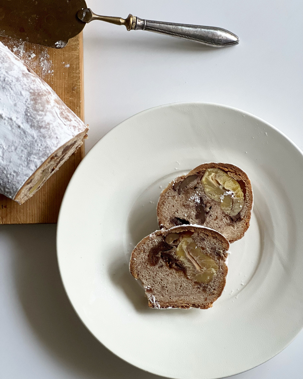 栗と紅茶と和三盆のシュトレンとパテドカンパーニュ