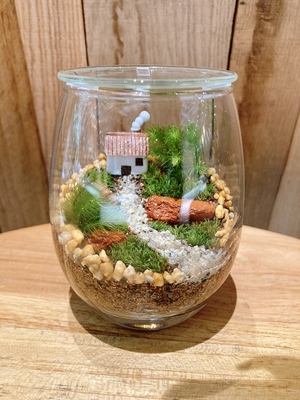 【 渋谷 SCRAMBLE SQURE 】苔テラリウム ワークショップ Feel The Garden