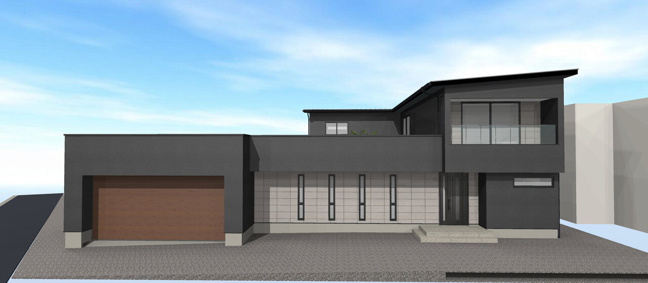 Be_Lief ガレージ×中庭の×ホテルライクなラグジュアリー邸宅