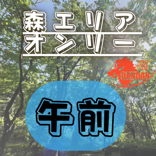 森エリアオンリー午前