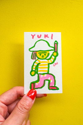 2/21（土）、2/22（日）　いといゆき「印刷工場 10分イラストにがおえ」／印刷工場ピクニック in 大阪