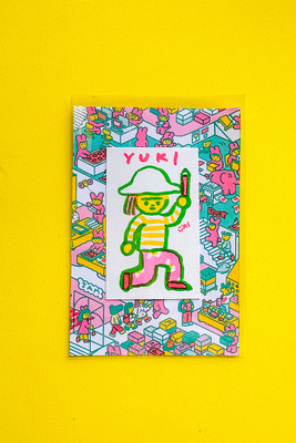 2/21（土）、2/22（日）　いといゆき「印刷工場 10分イラストにがおえ」／印刷工場ピクニック in 大阪