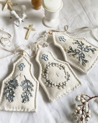 ｛刺繍とお菓子｝リバイバルレッスン＊教会のオーナメントを作る会