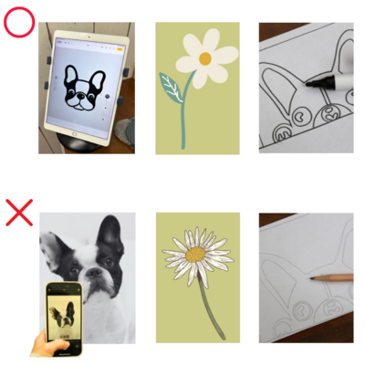 【オリジナルラグ製作コース】40cm×40cm　Tufting Workshop